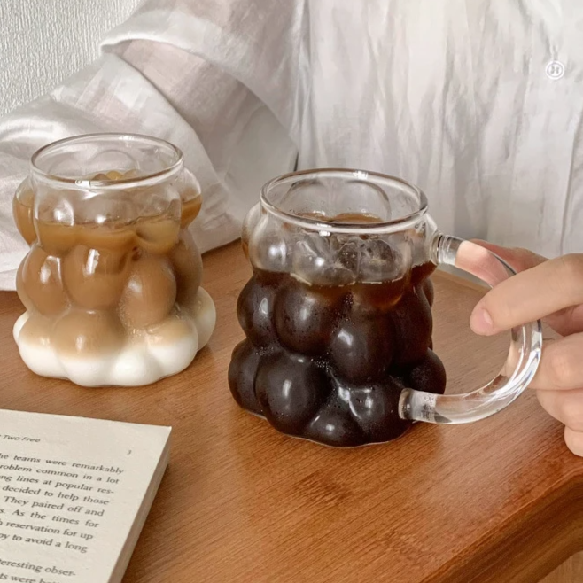 Brehn | Sleek Glass Unregelmäßiger Blasentasse