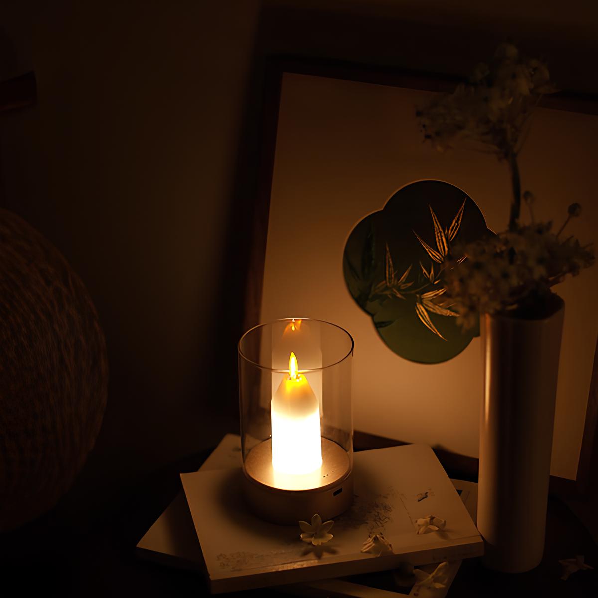 Drahtlose LED Kerzenlampe - LumiCandle | Brehn