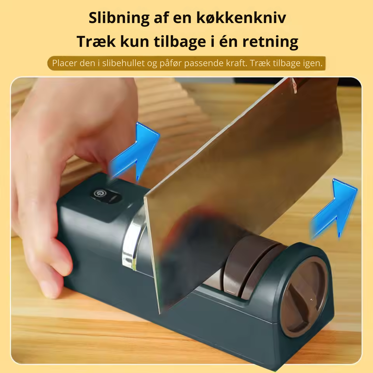 Elektrischer Messerschärfer mit Akku 1200mAh | Brehn