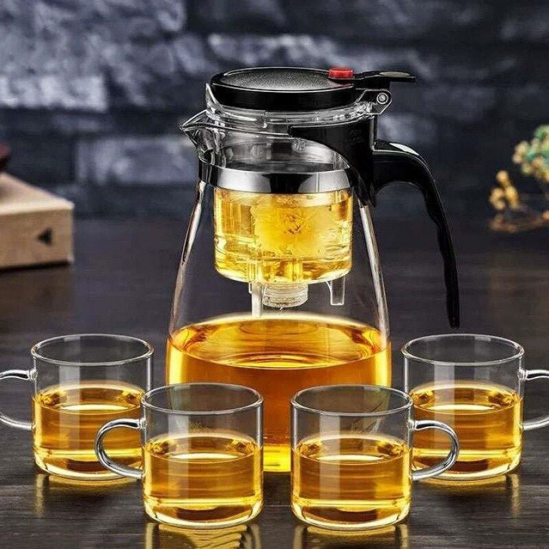 Brehn | TeaTime heatresistenter Glas-Teekanne