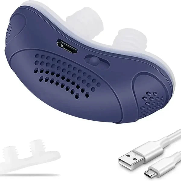 Schlaflos, maskenlos, Micro-CPAP Anti-Schnarch