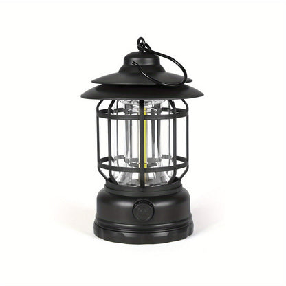 RetroGlow Lampe – Dimmbares Aufladbares LED Außenbeleuchtung | Brehn