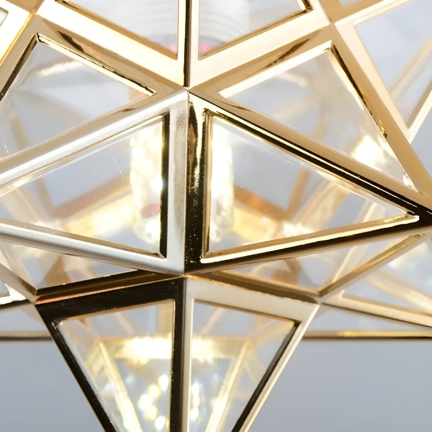 HaloStar Licht - Elegante LED-Deckensternleuchte | Brehn
