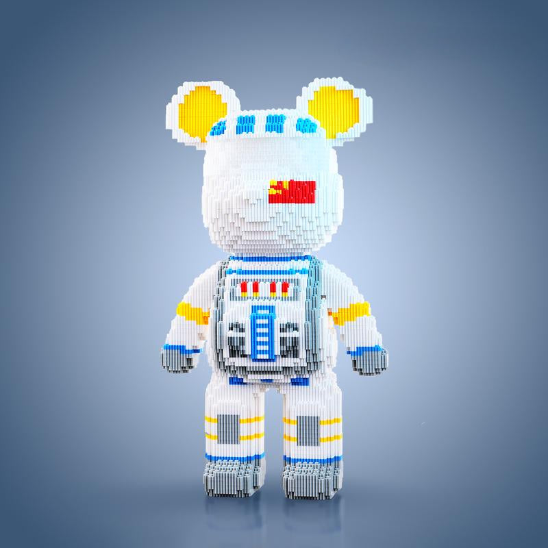 Brehn | DIY Pixel Art Block Bärenfiguren – Kreatives Bauen & Sammlerausstellung