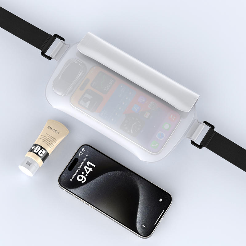 Brehn | Touchscreen Transparent Wasserfeste Handytasche