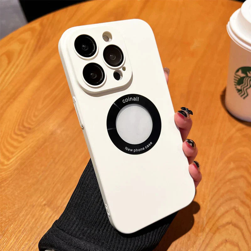 Brehn | Modische Magnetische Ladehülle für iPhone