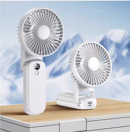 Neuer Handheld faltbarer wiederaufladbarer Mini Ventilator | Brehn