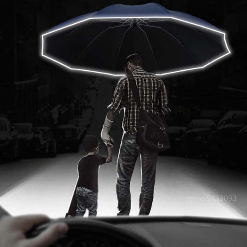 VIvolux | Regenschirm Elegant Automatisch LED