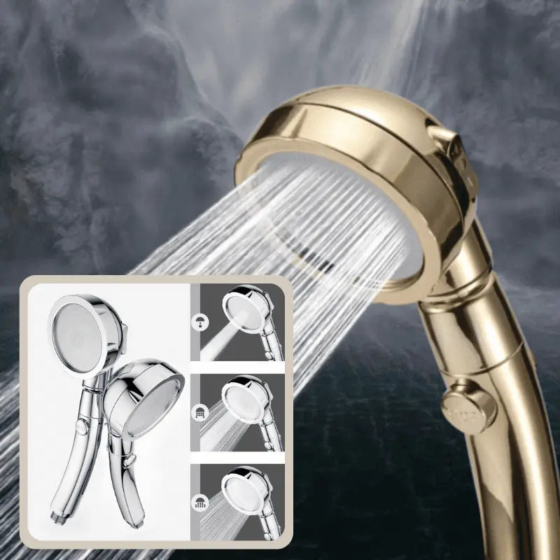 AquaForce Handbrause — Erwecke deine Dusche zum kraftvollen Wohlfühl-Tempel! | Brehn