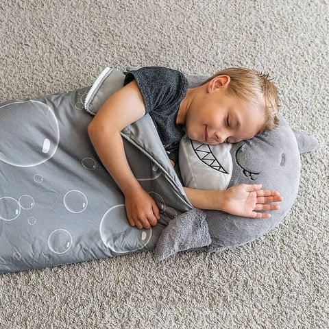 Brehn | DreamNest Kinder Schlafsack - Stilvoller Kinder Schlafsack mit Kissen für jedes Abenteuer