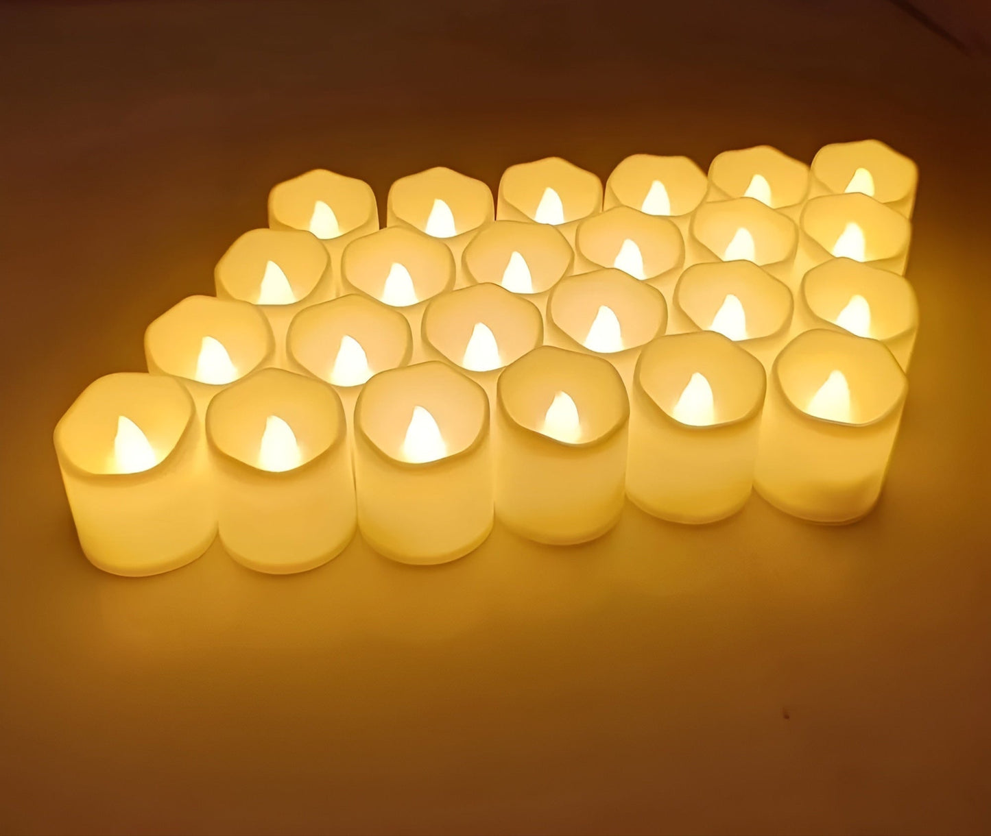 TwinkleLite Light – Flammenlose, flackernde elektrische LED-Kerzen