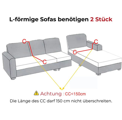 SofaGuard™ | Elastischer Samtsofabezug, der Ihnen Geld spart
