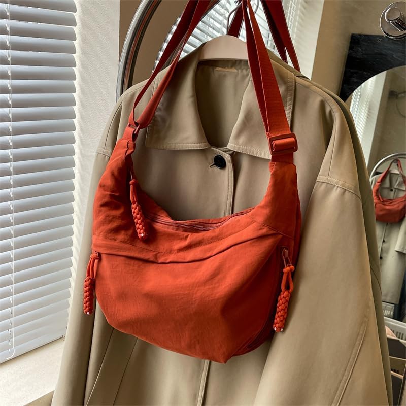 EVERCARRY – Nylon-Schultertasche mit intelligenten Fächern für den täglichen Gebrauch