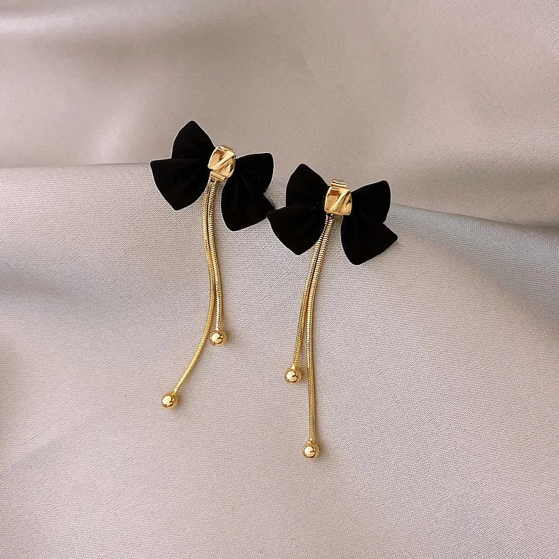Brehn | Zarte Schleifen-Gold-Ohrringe