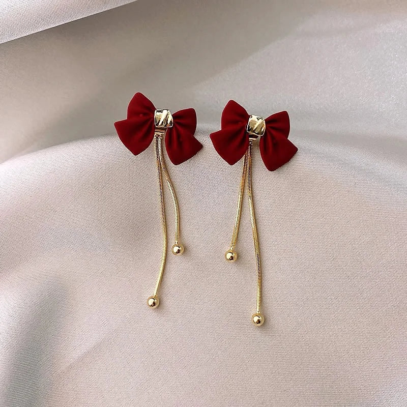 Brehn | Zarte Schleifen-Gold-Ohrringe