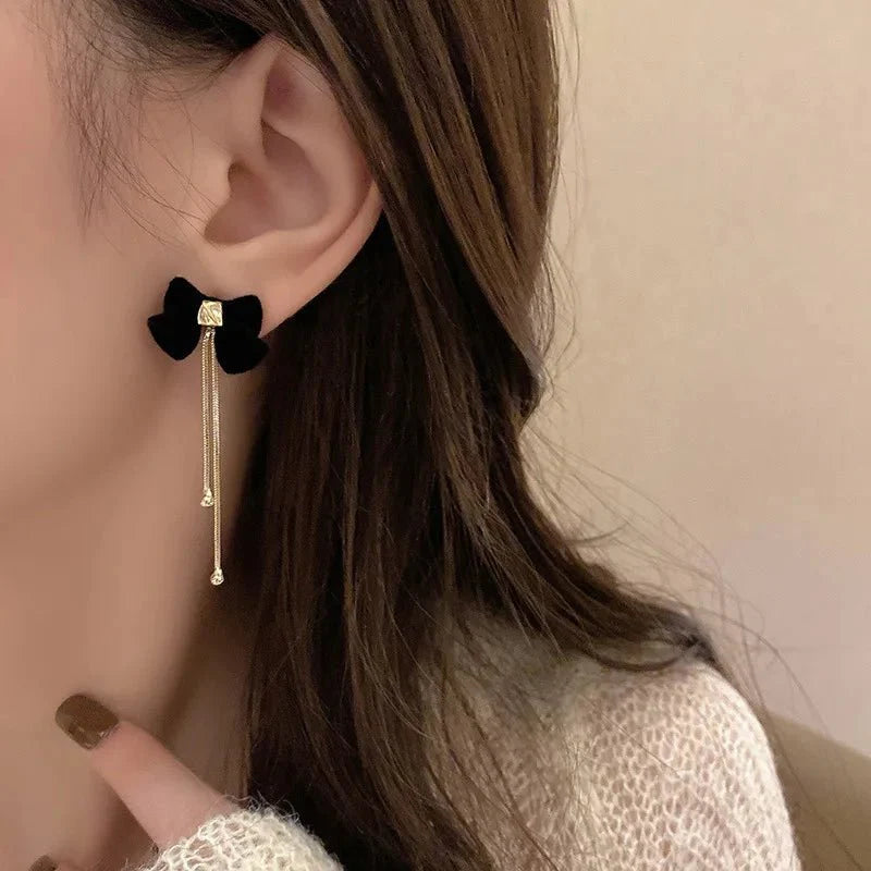 Brehn | Zarte Schleifen-Gold-Ohrringe