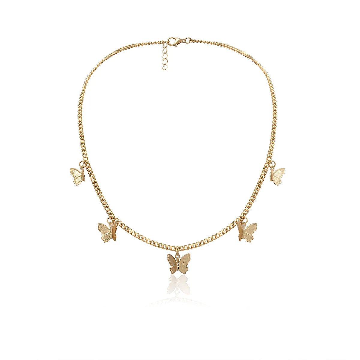 Brehn | Zarte Schmetterlings-Choker-Halskette