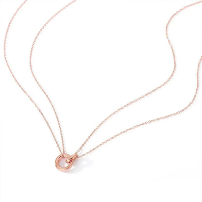 Brehn | Zartes kreisförmiges geschichtetes Liebes-Halsband