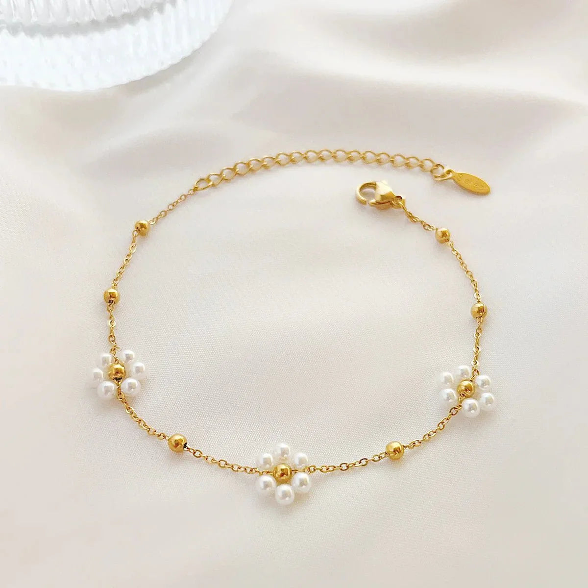 Brehn | Zarte Daisy Halskette & Armbänder