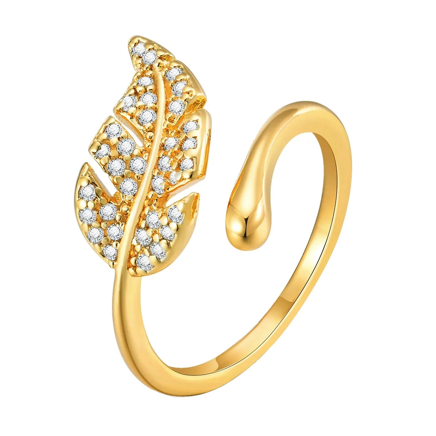 Brehn | Zierlicher Diamant Verstellbarer Ringstapel