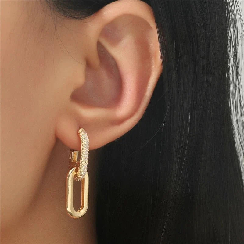 Brehn | Zierliche Loop Deluxe Ohrringe