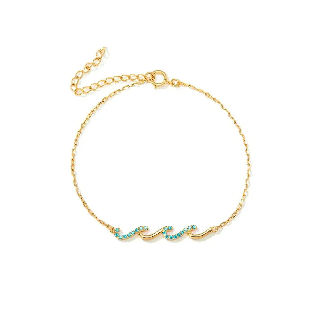 Brehn | Zartes Wellenarmband