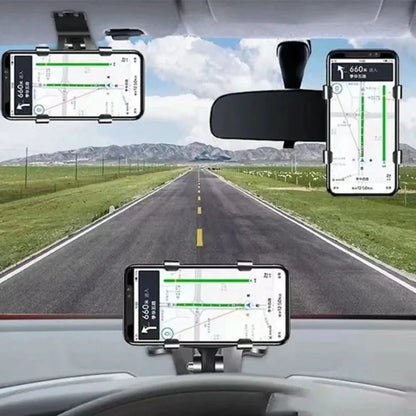 Universal drehbarer Handyhalter für das Auto – Sichere und freihändige Navigation | Brehn