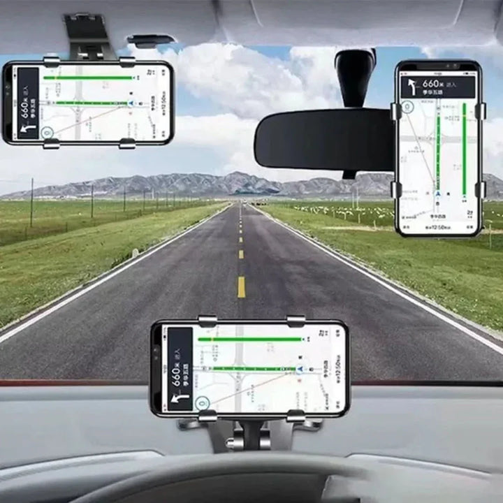 Universal drehbarer Handyhalter für das Auto – Sichere und freihändige Navigation | Brehn