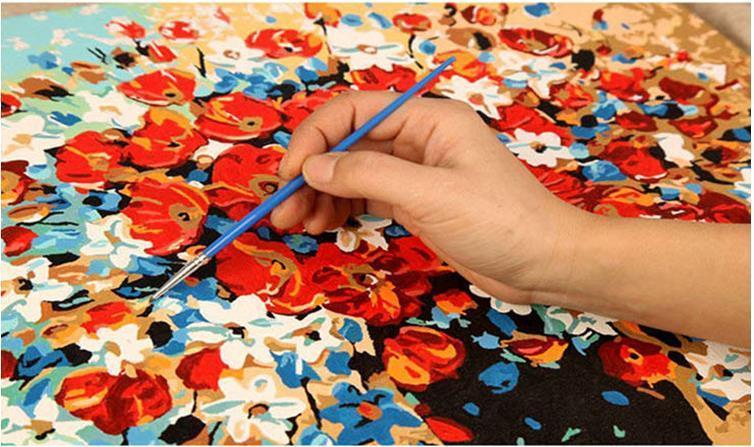 Field of Daisies - Van-Go Malen nach Zahlen Kit | Brehn