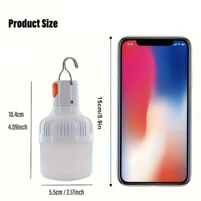 PowerGlow LED Lampe – Wiederaufladbare USB-Lampe mit Lithium-Batterie und ABS-Gehäuse | Brehn