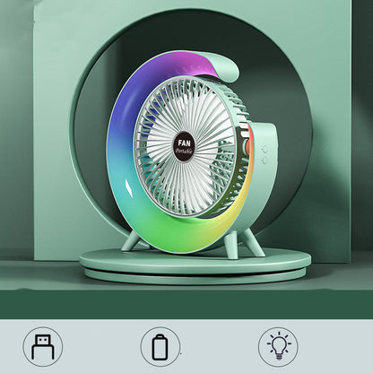 USB-Lade Nachtlicht Mini Ventilator | Brehn