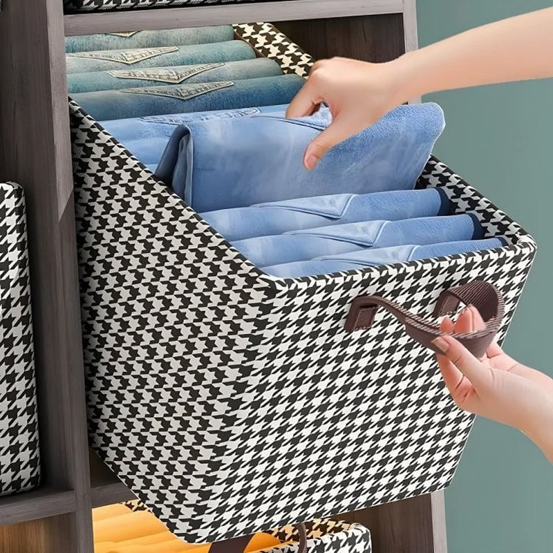 Faltbarer Jeans-Organizer | Für den Schrank | Brehn