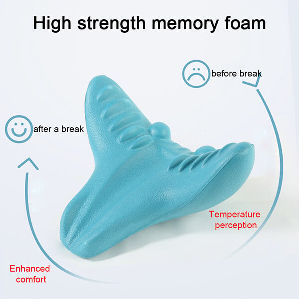 NeckEase Stretch – Ergonomisches Nackenkissen für Nackenentspannung | Brehn