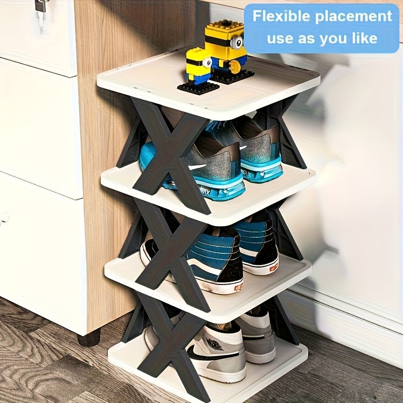 Schmales Schuhregal Turm | Brehn