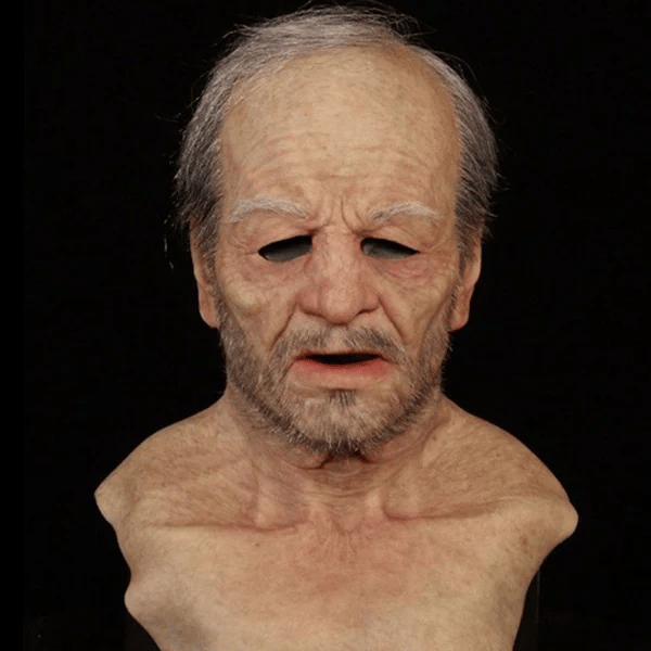 MaskEnigma Halloween Realistische Verkleidung für ältere Menschen