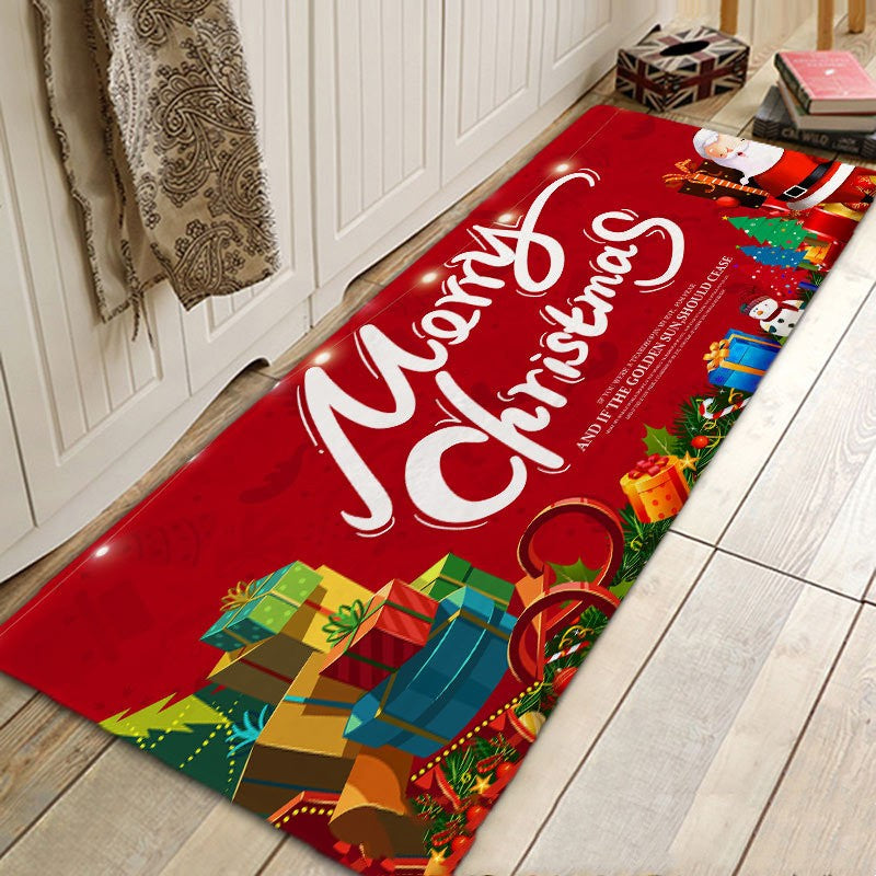 Brehn | Santa Claus Flanell Absorbierende Fußmatte