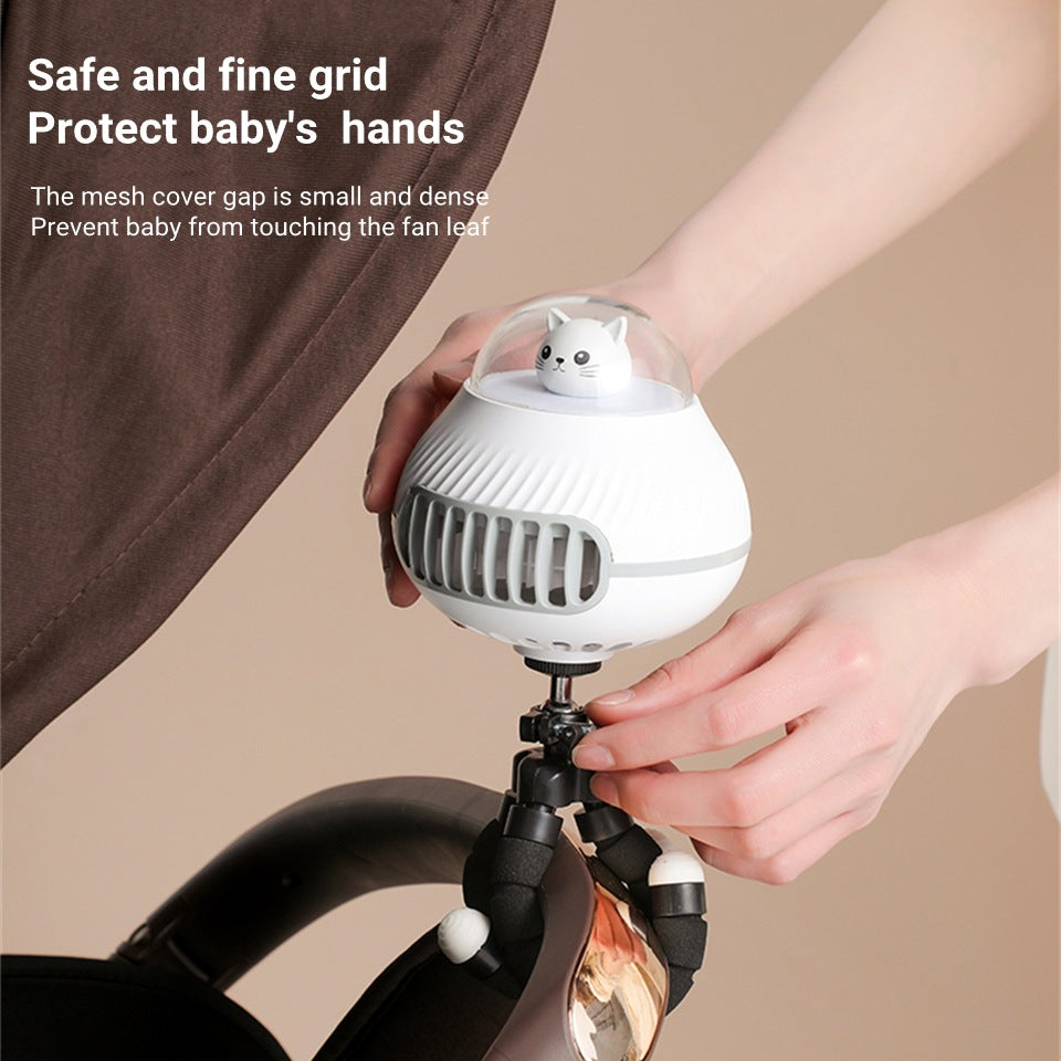 Sicherheits tragbarer bladeless Ventilator für Babywagen | Brehn