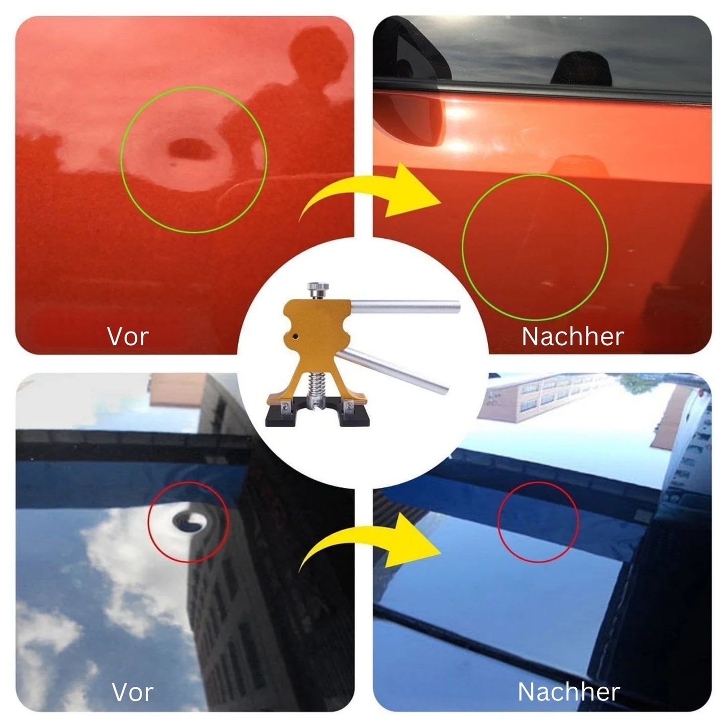 DeukFix Reparaturset – Autodellen Entfernung ohne Lackschaden | Brehn