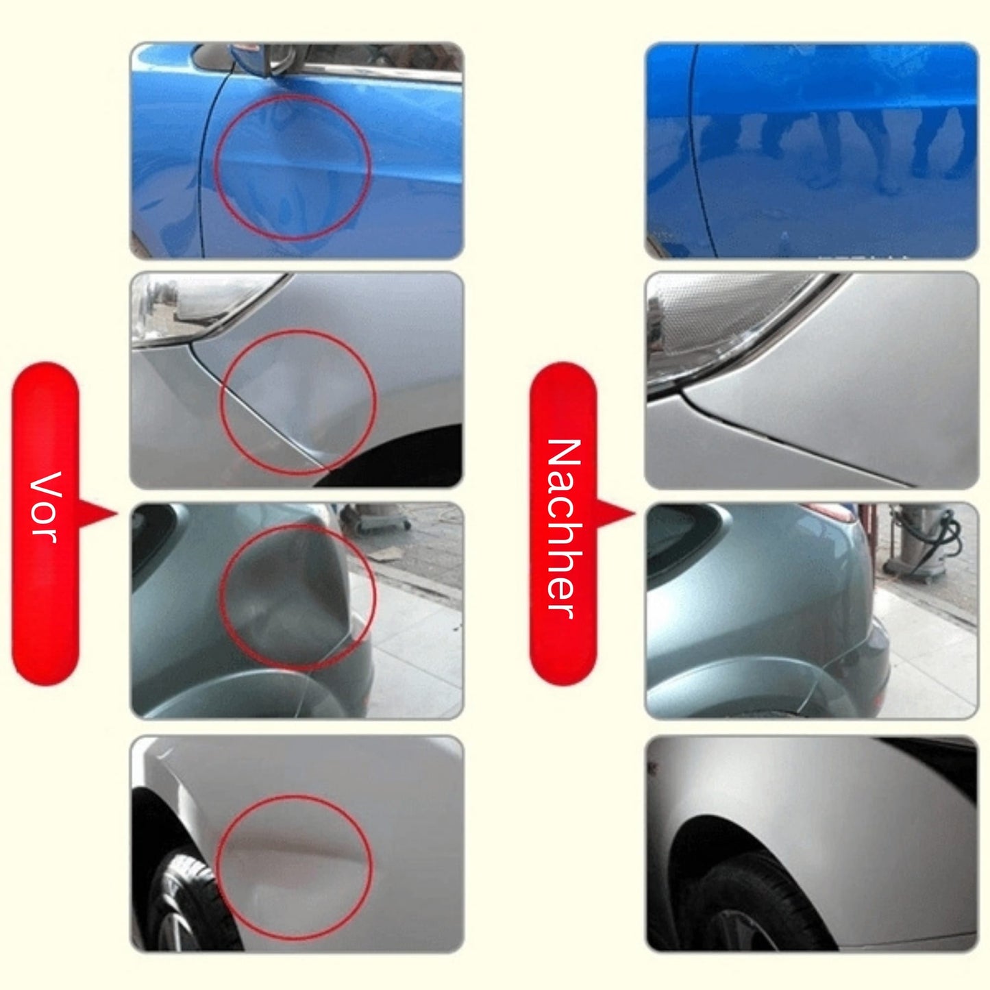 DeukFix Reparaturset – Autodellen Entfernung ohne Lackschaden | Brehn