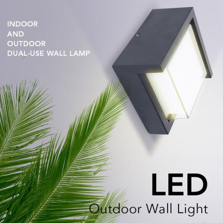 Bewegungsmelder Außen Wandlampe – Modernes Aluminium Design