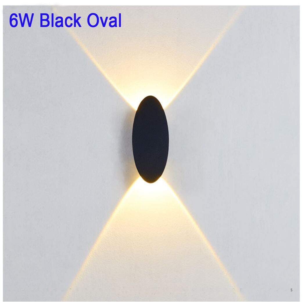 Moderne Außen-LED-Wandleuchte – Vielseitiges Aluminiumdesign