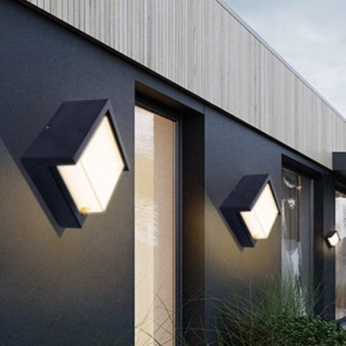 Bewegungsmelder Außen Wandlampe – Modernes Aluminium Design