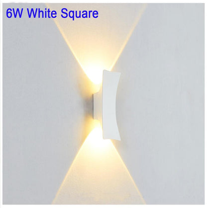 Moderne Außen-LED-Wandleuchte – Vielseitiges Aluminiumdesign