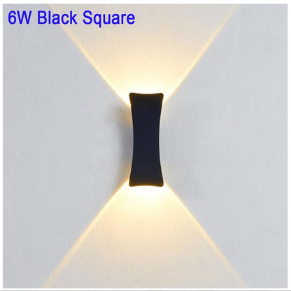 Moderne Außen-LED-Wandleuchte – Vielseitiges Aluminiumdesign