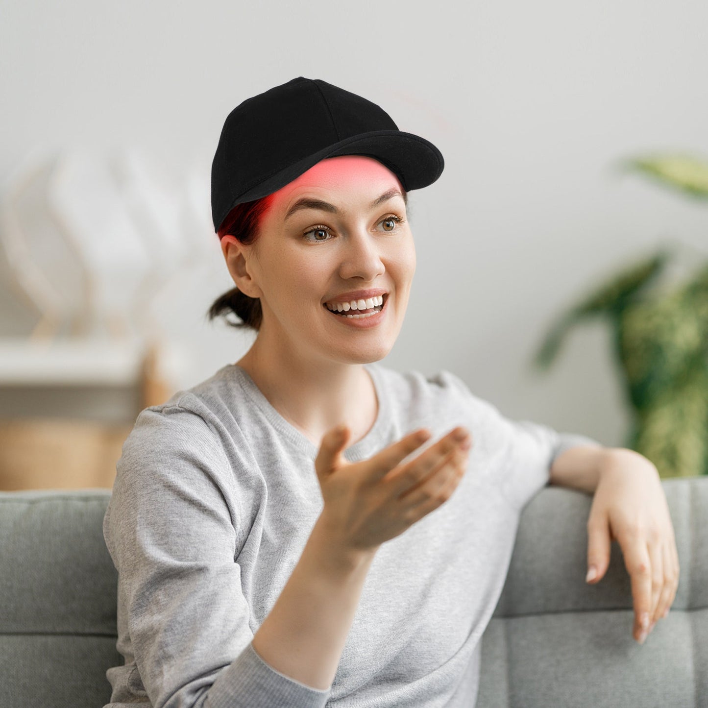 Brehn | Infrarotrot Lichttherapie-Kappe - HairGlow Pro