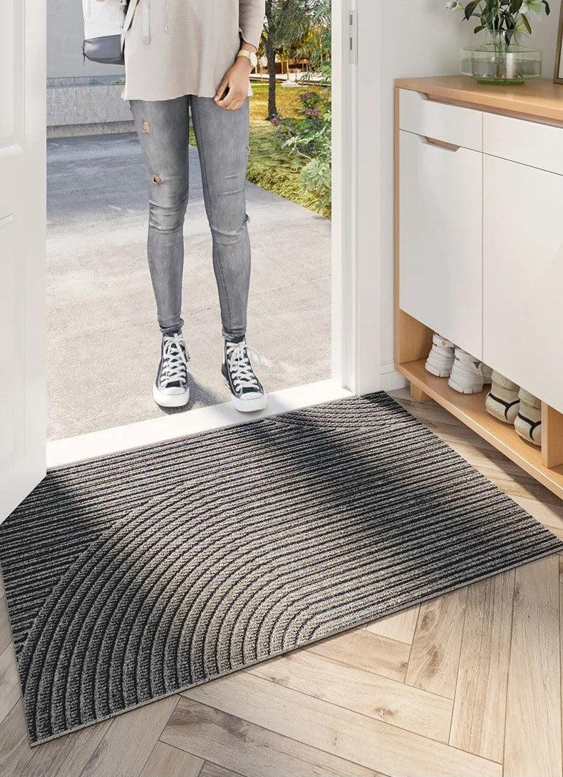 Trockenlaufmatte Bodenschutz – Rutschfeste Fußmatte für den Innenbereich mit abriebfester PVC-Schicht