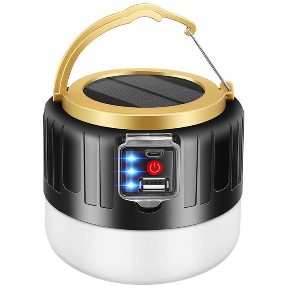 Outdoor wasserdichte Solar wiederaufladbare Camping LED Lampe | Brehn