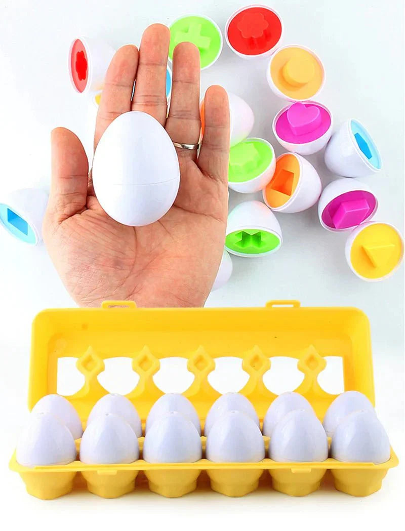 Brehn | Farbenfrohes und Lernförderndes Eier-Set