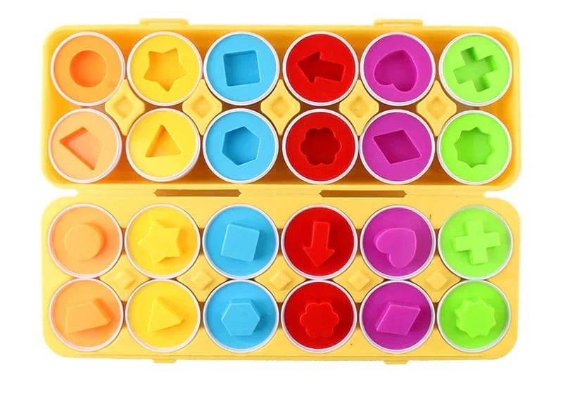 Brehn | Farbenfrohes und Lernförderndes Eier-Set