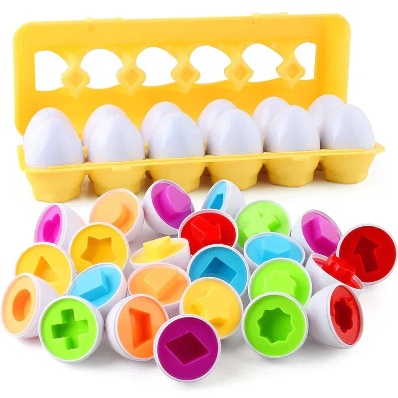 Brehn | Farbenfrohes und Lernförderndes Eier-Set